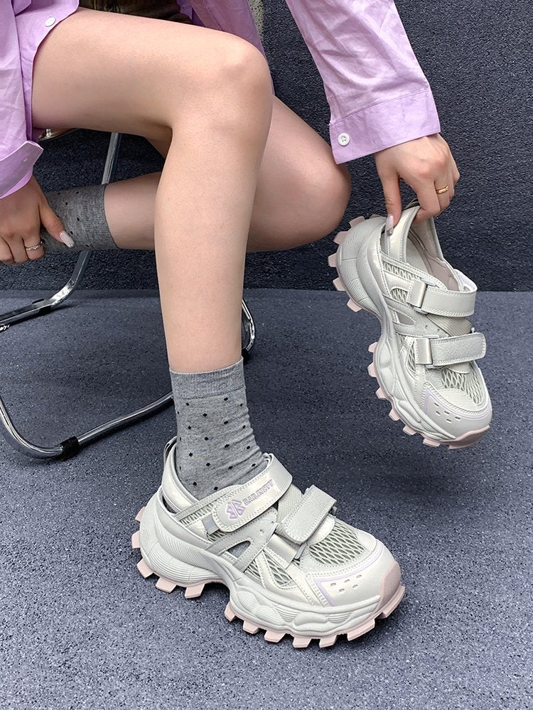 2025Summer Lace-Up Women's Rubber Low-Top（Upper Height Less10cm)Sports Shoes