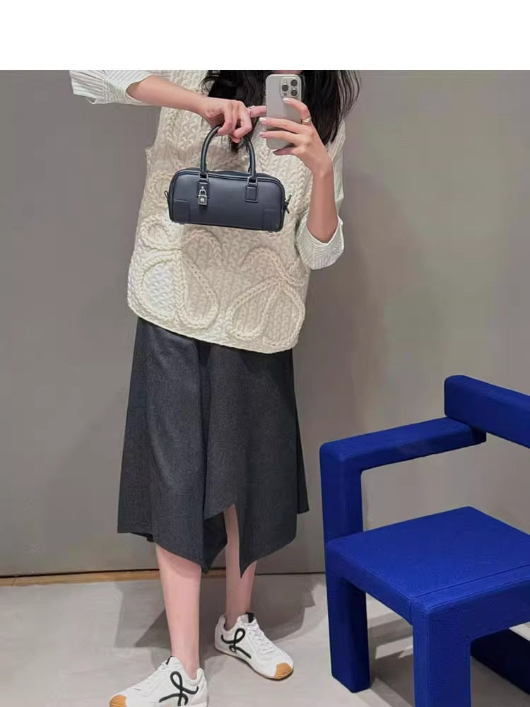 2025Luojia Spring Summer New Retro Flat Shoes Color Block Lace-up Ballet Sports Ugly Cute Shoes for Women