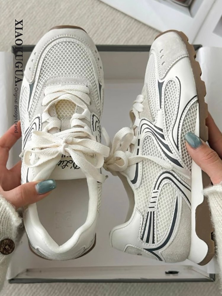 2025Summer Low-Cut（Upper Height Less10cm)Sports shoes women's rubber lace-up