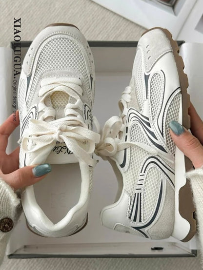 2025Summer Low-Cut（Upper Height Less10cm)Sports shoes women's rubber lace-up